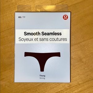 Lululemon Smooth Seamless Thong sz XS